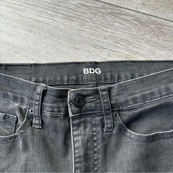 BDG Colorblock Patchwork High Rise Twig  Ankle Jeans - Picture 3 of 13